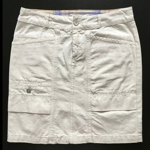 Anthro Hei Hei Bicoastal Zippered Cargo Skirt NWOT